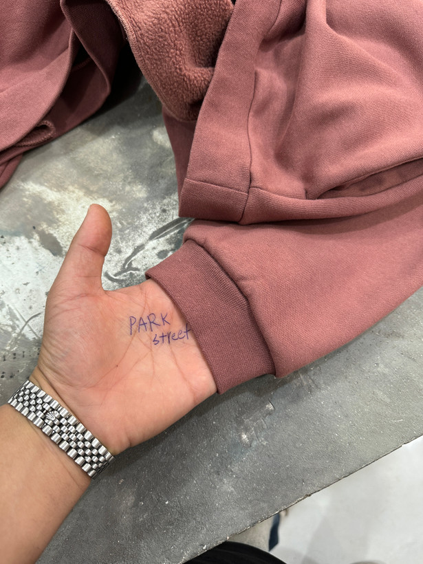 Fear of God ESSENTIALS Crimson Fleece Crew Neck Sweatshirt